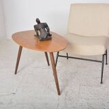 Vintage beige fireside chair