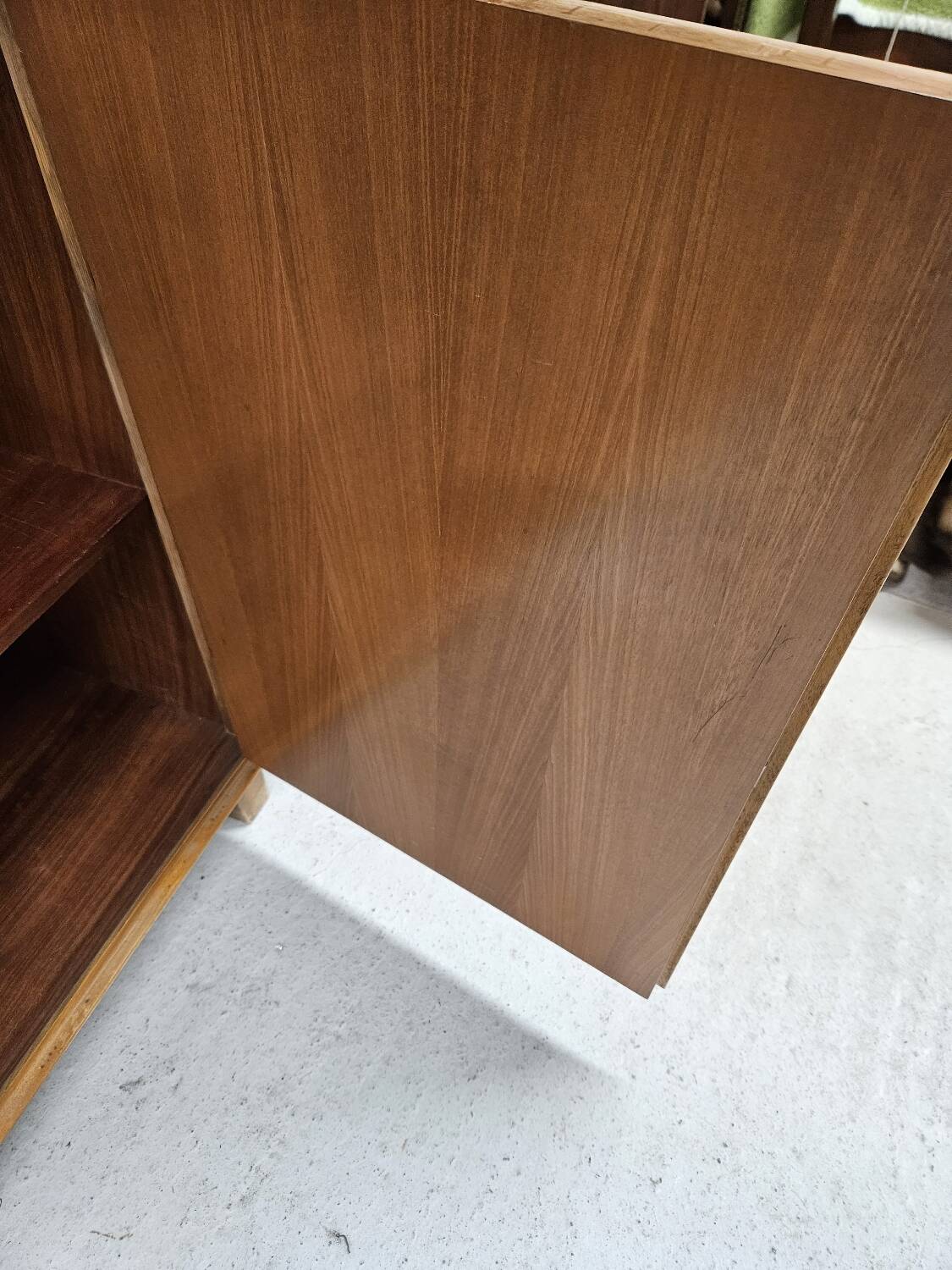 Art Deco walnut sideboard, 1960