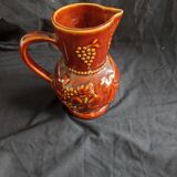 Glazed earth pitcher