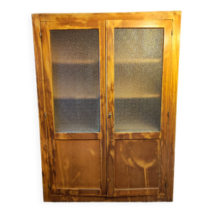 Armoire d'école vitrée,