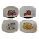 4 ceramic cups from the 50s