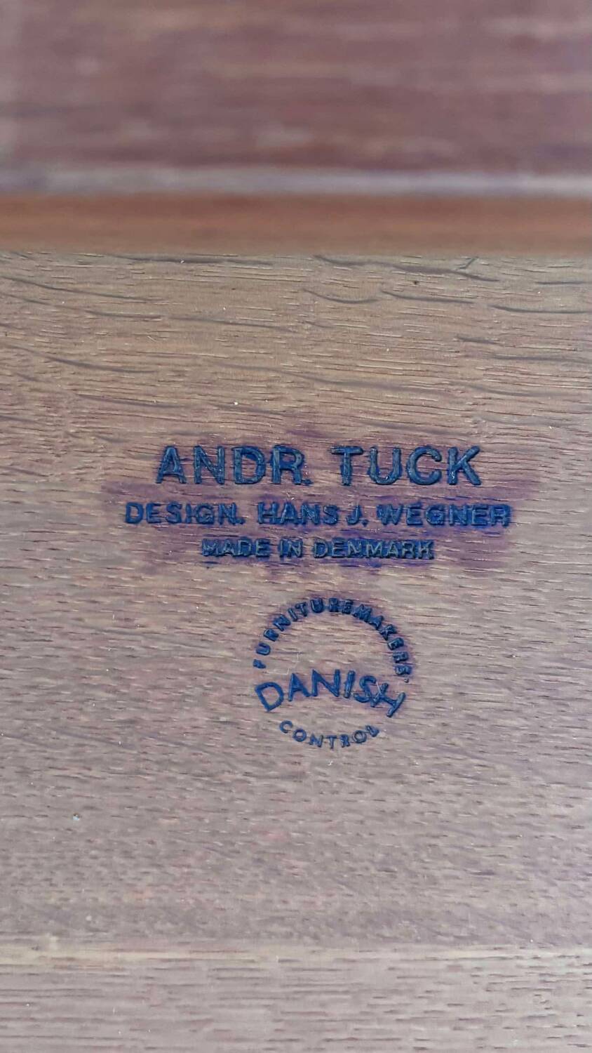 Vintage coffee table Hans J Wegner in oak