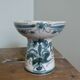 Keraluc Quimper candlestick picnic signed