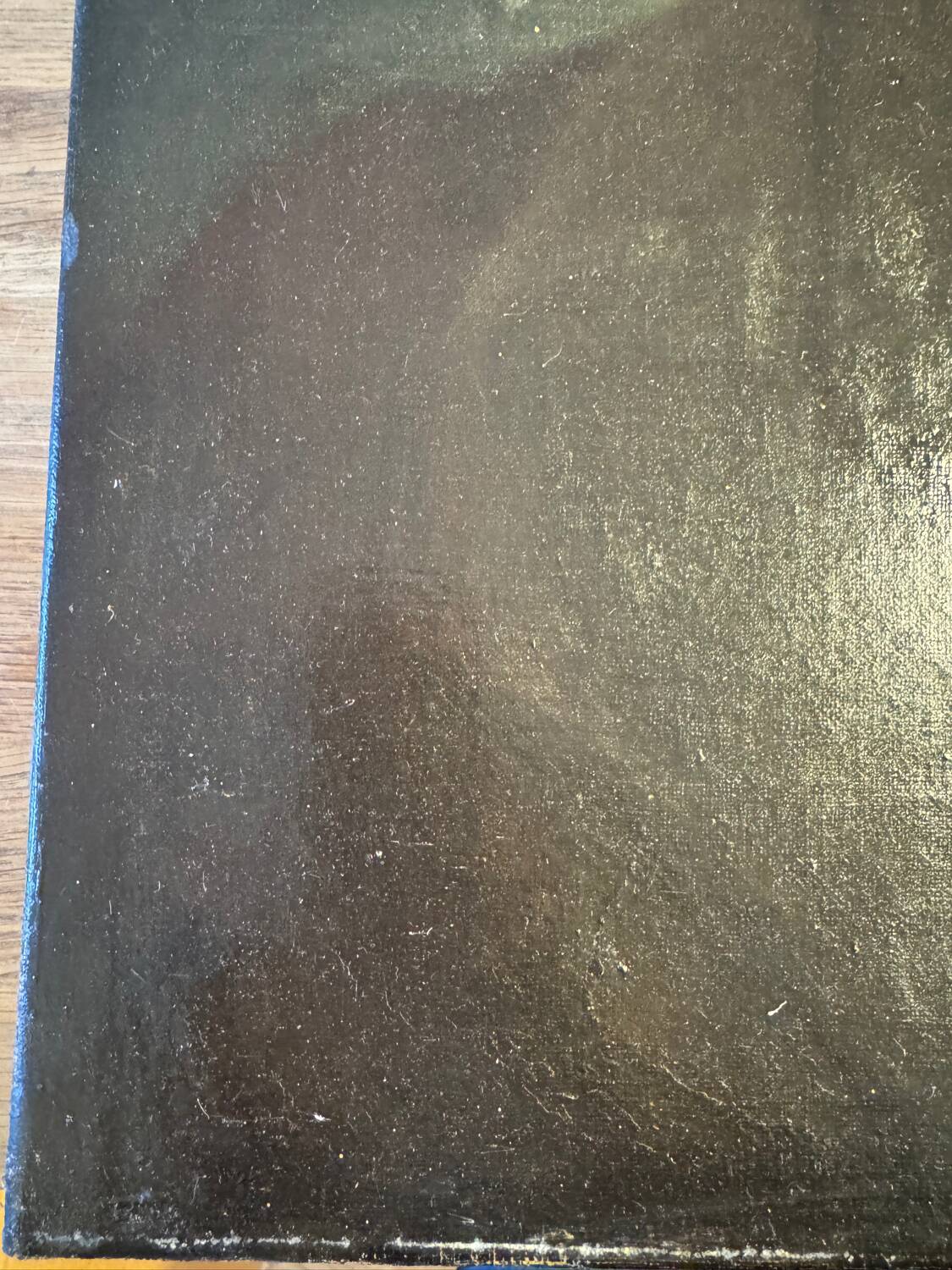 Old portrait painting from the early 20th century