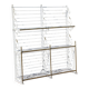 Large baker's shelf, 1950, wrought iron brass