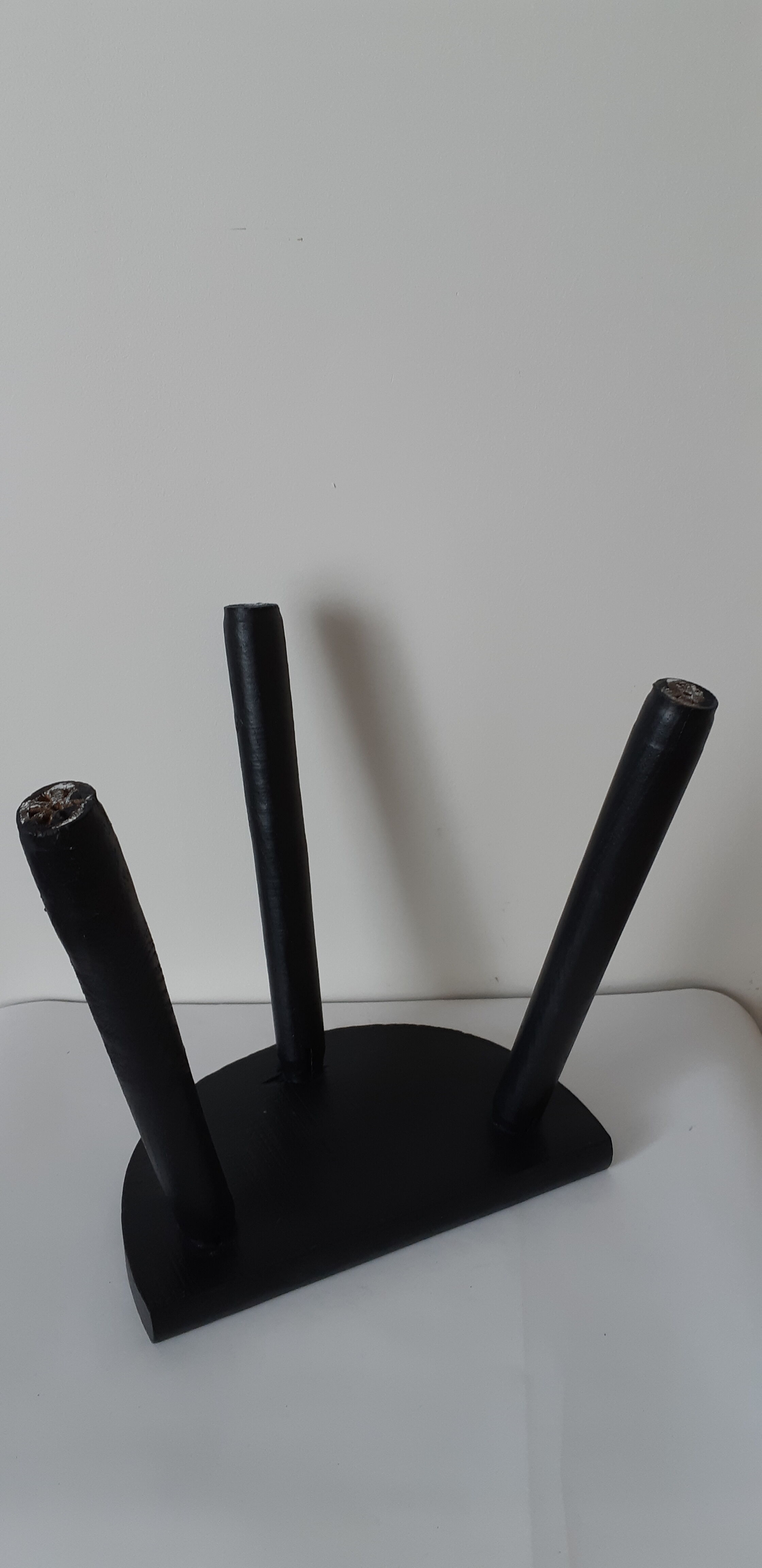 Vintage farm stool, tripod