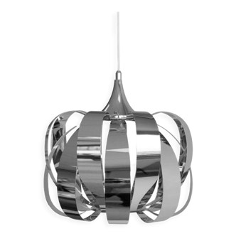 Suspension chrome metal flower