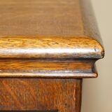 Antique Art Nouveau Victorian hand-carved revolving library.