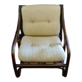 Bamboo armchair circa 1970