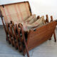 Ancient bed folding Le Printemps