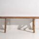 Antique solid wood bench (c.1870) #74