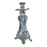 Delft candlestick by Royal Bonn, late 19th - early 20th century.