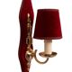 Red Velvet 7 piece Hall set 1960s