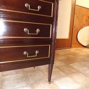 Chest of drawers mahogany Louis XVI 1970
