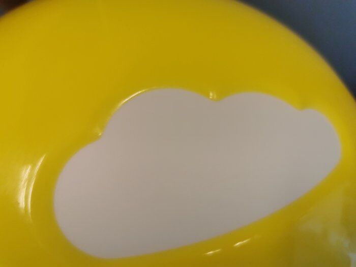 "Cloud lamp" designed by Henrik Preutz for Ikea Sweden. No longer in production