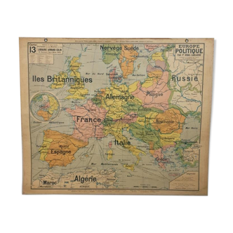 School Map - Europe -