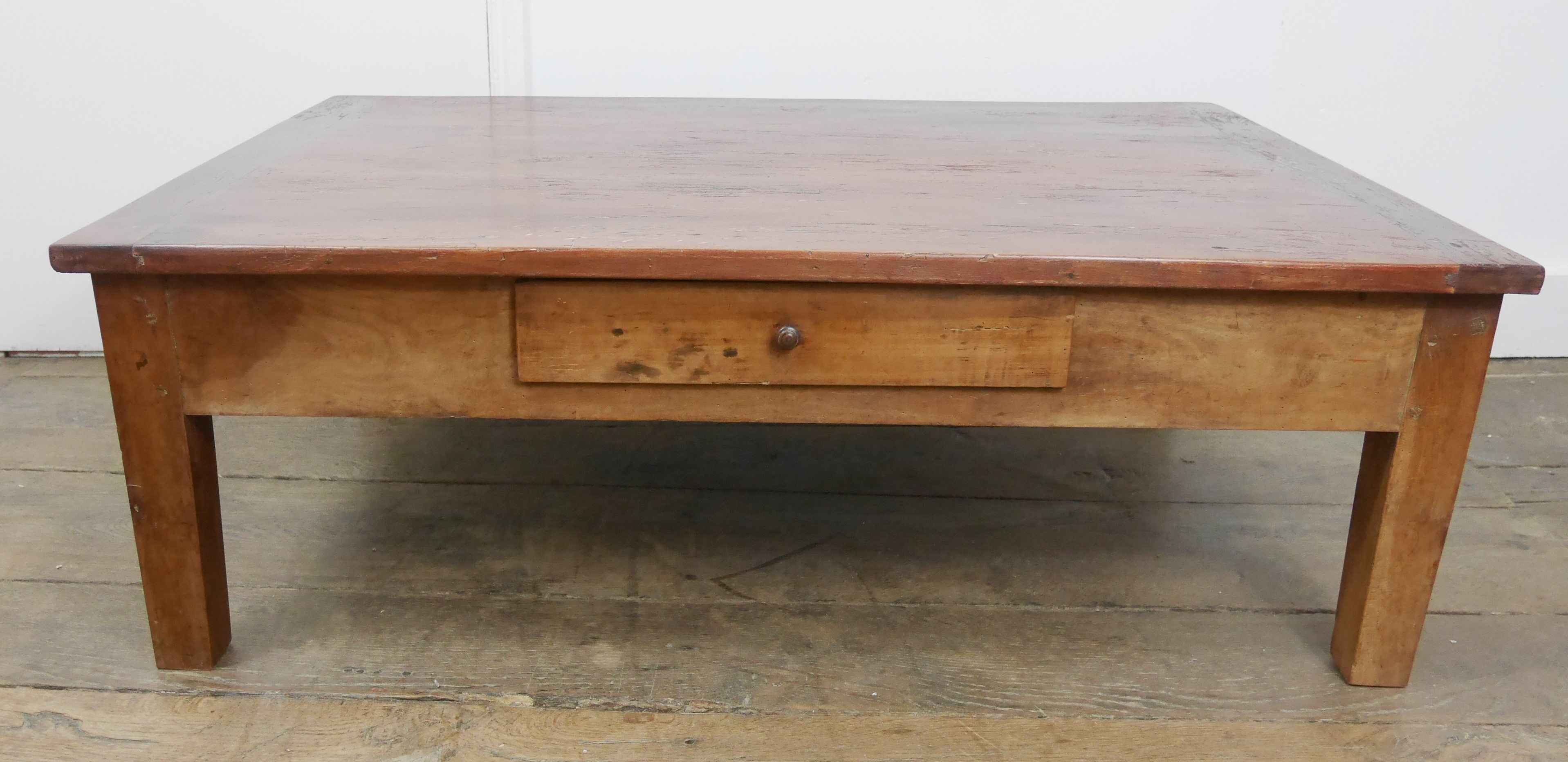 Solid wood coffee table firm countryside