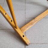 Children's lounge chair in bamboo & beech vintage 1950