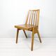 Lot de 4 chaises empilables en bois Danish Design Mid Century Chaise en bois Streben Vintage Skandi