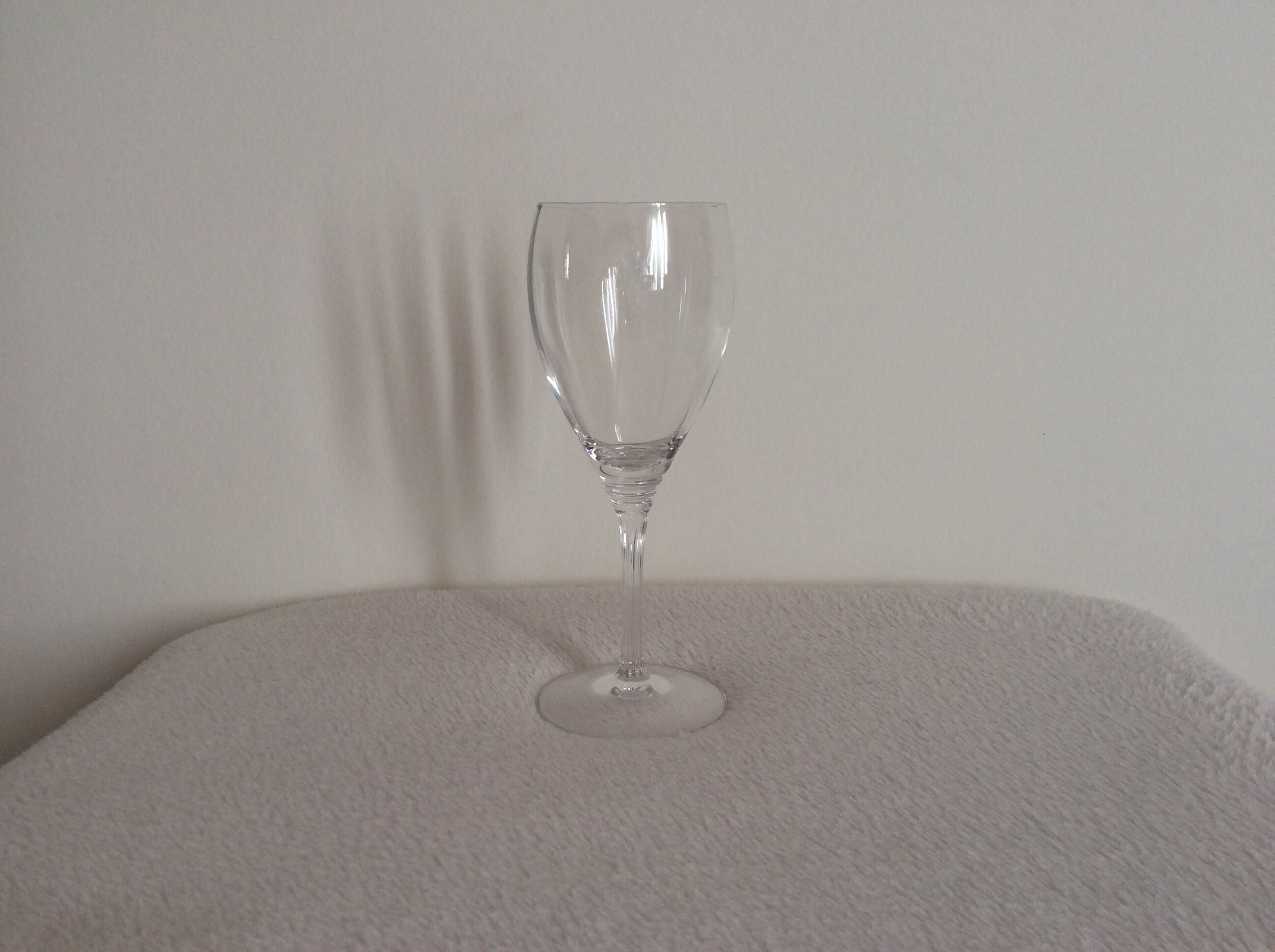 Set of 6 wine in crystal of Arques glasses