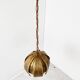 Vintage brass pendant light by Svend Aage for Holm Sorensen, 1960s