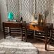 Jacques Hauville pair of bedside