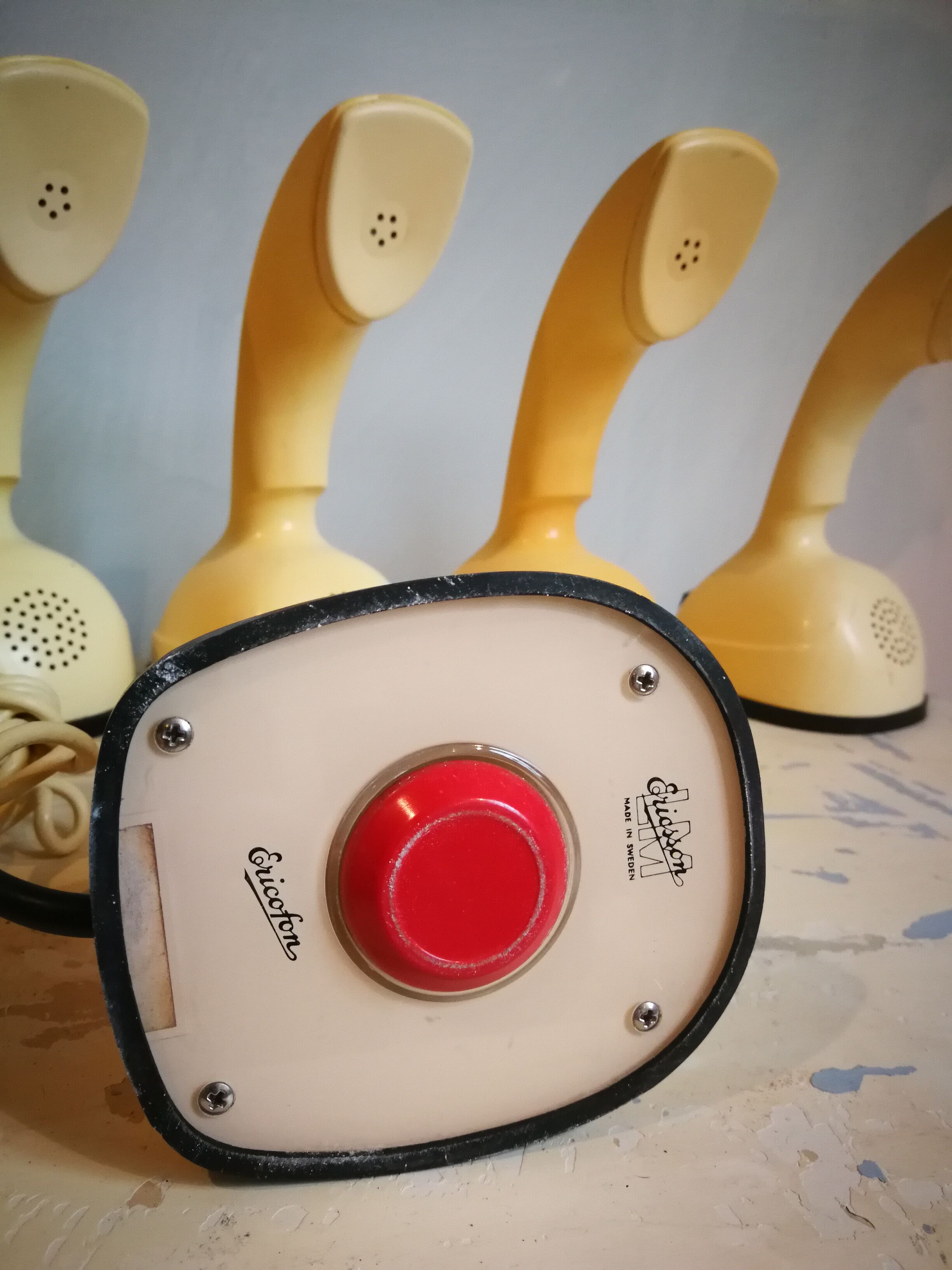 Set of 6 Ericofon Ericson phone