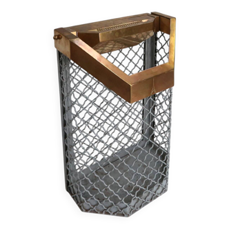 Original Eiffel Tower Trash Can from the Champ‑de‑Mars, France 1960s