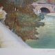 Rolf RAFFLEWSKI: Paris, Quai de Béthune, original signed lithograph