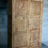 Parisian cabinet made of raw wood