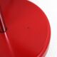 Red metal articulated desk lamp