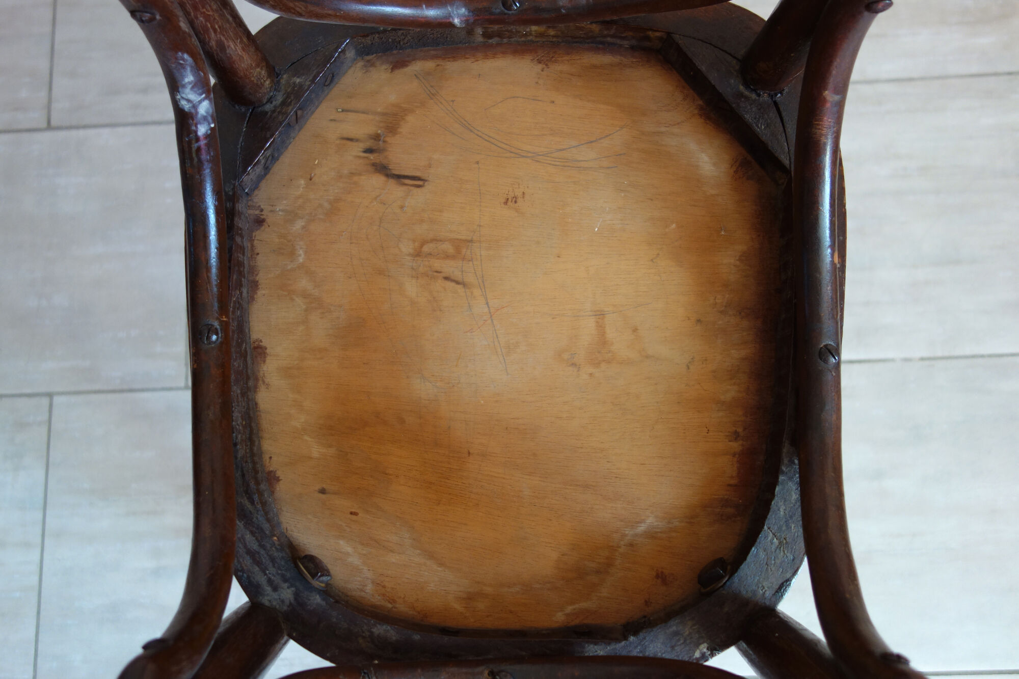 Vintage bistro chair
