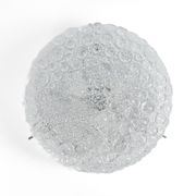 Plafonnier en verre Murano Hillebrand, Allemagne, années 1970