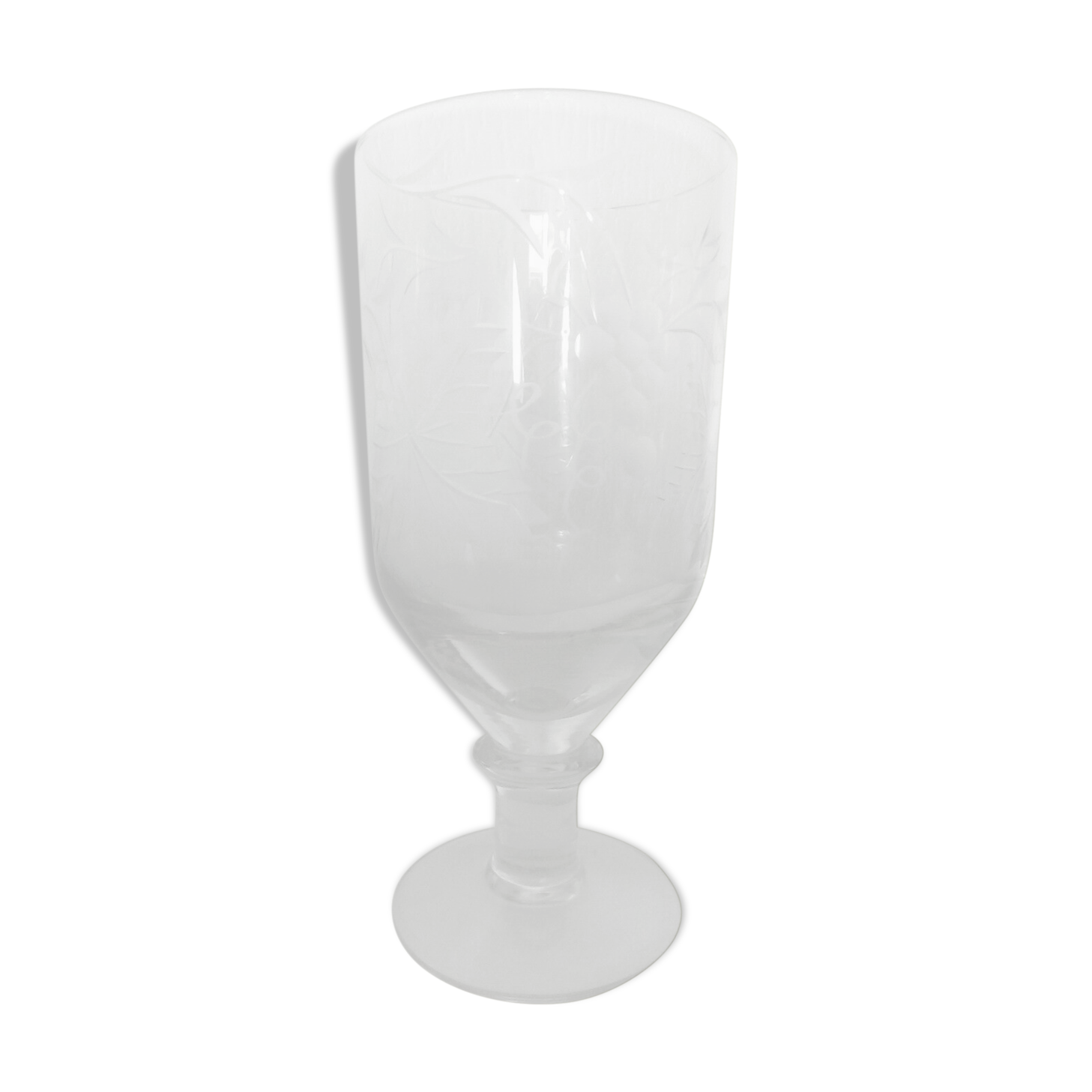 Glass rinses crystal grapes size and grave decor grape vine leaves