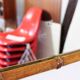 Vintage "bamboo" mirror