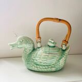 Vintage duck teapot
