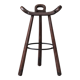 Brutalist Mid-Century 'Marbella' Bar Stool (2 Available)