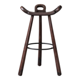 Tabouret de bar brutaliste 'Marbella' du milieu du siècle