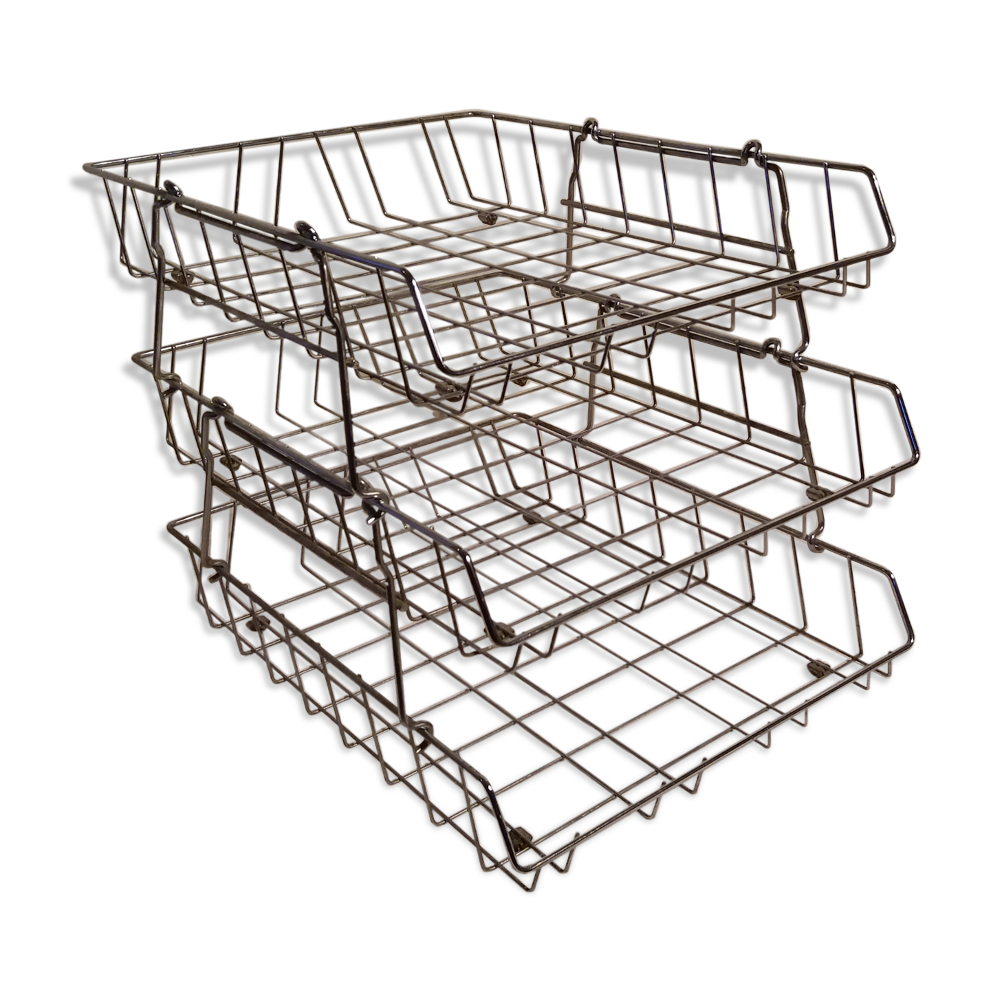 Range-post 70s chrome Metal bunks