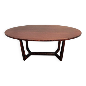 Vintage Coffee Table/Bench, 1960s, Czechoslovakia – Mahogany