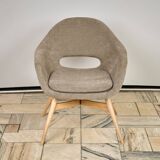 Shell Lounge Chair by Miroslav Navratil, 1960s, Czechoslovakia