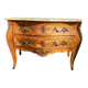 Louis XV marquetry commode with marble top - Very beautiful antique piece