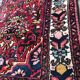 Vintage handmade persian hamadan rug