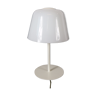 Vintage table lamp/ white bedside table, Leucos
