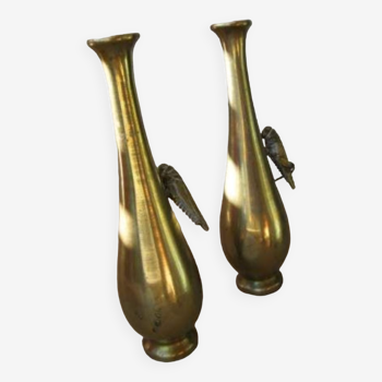 Brass soliflores