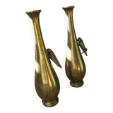 Brass soliflores