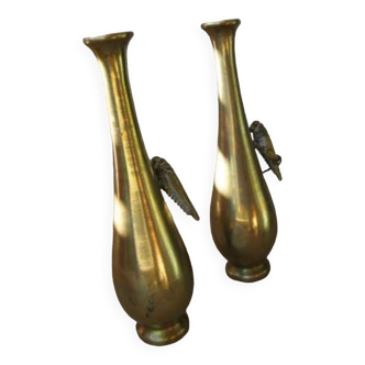 Brass soliflores