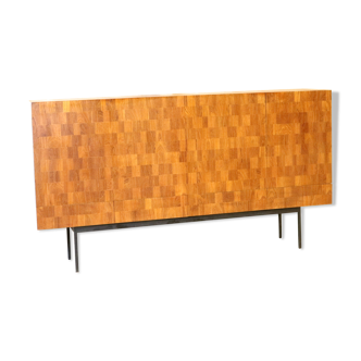 Dieter Waeckerlin for Behr Sideboard in Teak and Maple with Metal Base