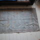Vintage cactus silk carpet, grey and with original nomadic designs. free shipping in europe 225x135cm