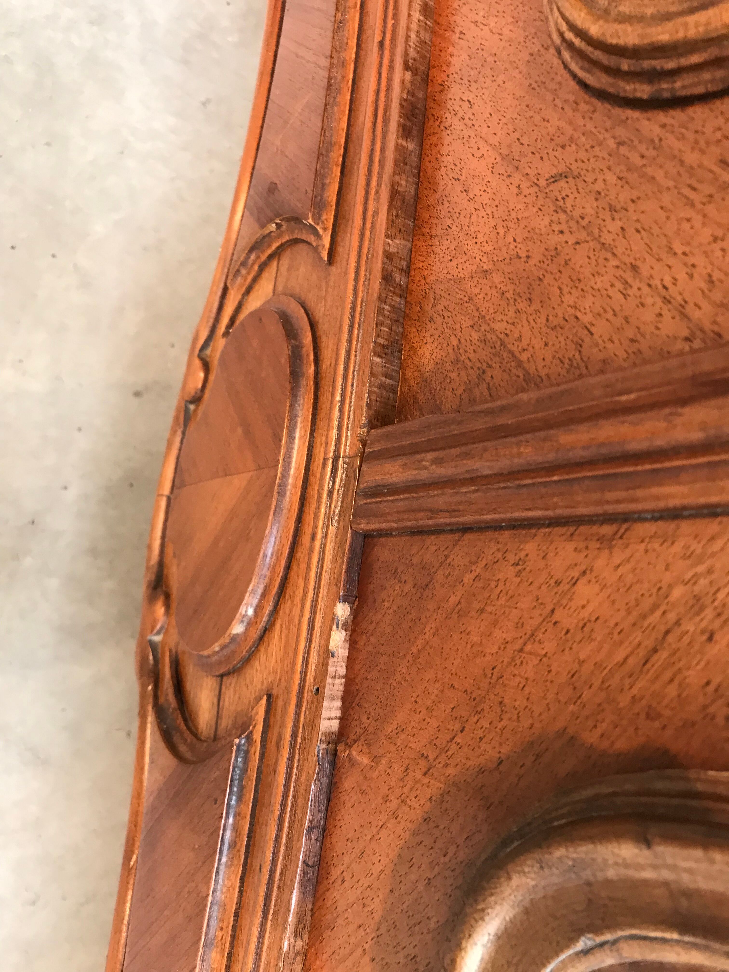 Two-door ice cabinet, louis XV style